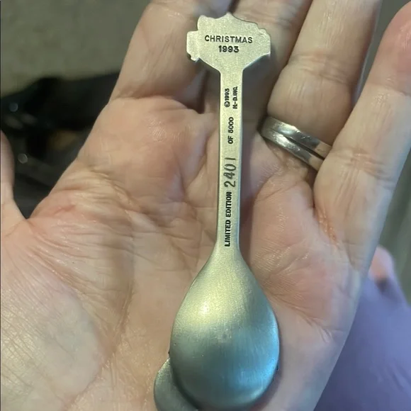 Harley-Davidson 1993 Christmas Decorative Spoon GUC - Picture 3 of 6